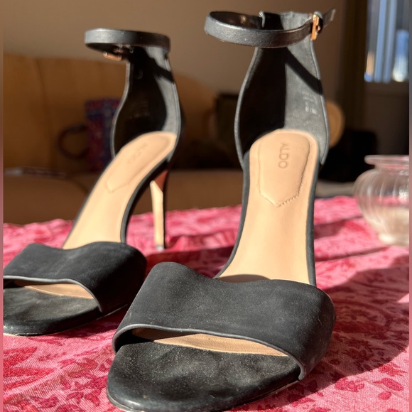 Aldo black heels. Worn - Picture 2 of 5